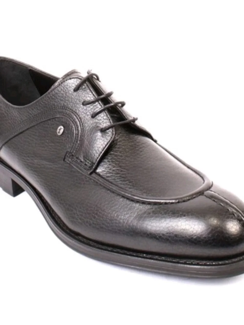 ROBERTO SERPENTINI  Italian, Black Leather Brogues, Size 44 #53813 - Picture 2 of 7
